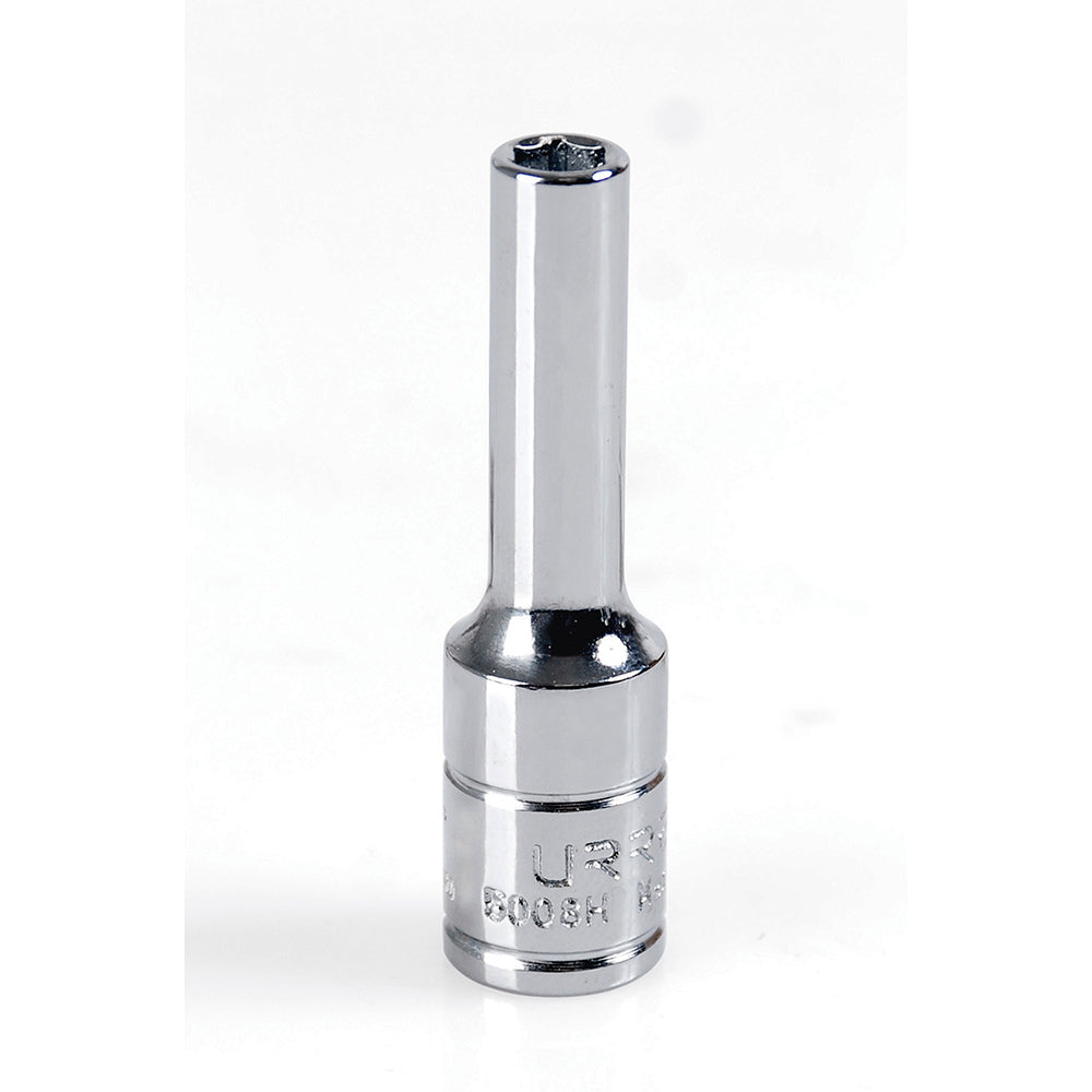 DADO LARGO EN PULGADAS CUADRO DE 3/8", 6 PUNTAS, 1/4" URREA
