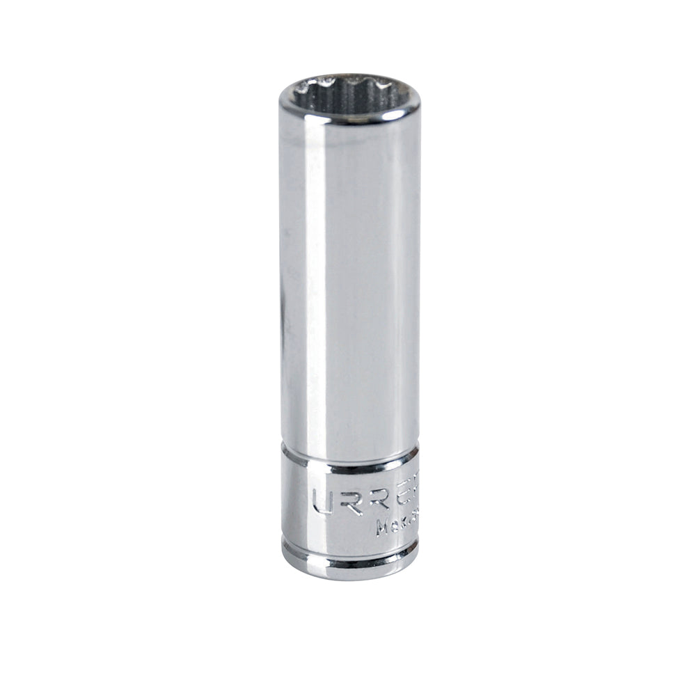 DADO LARGO EN PULGADAS CUADRO DE 3/8", 12 PUNTAS, 9/16" URREA