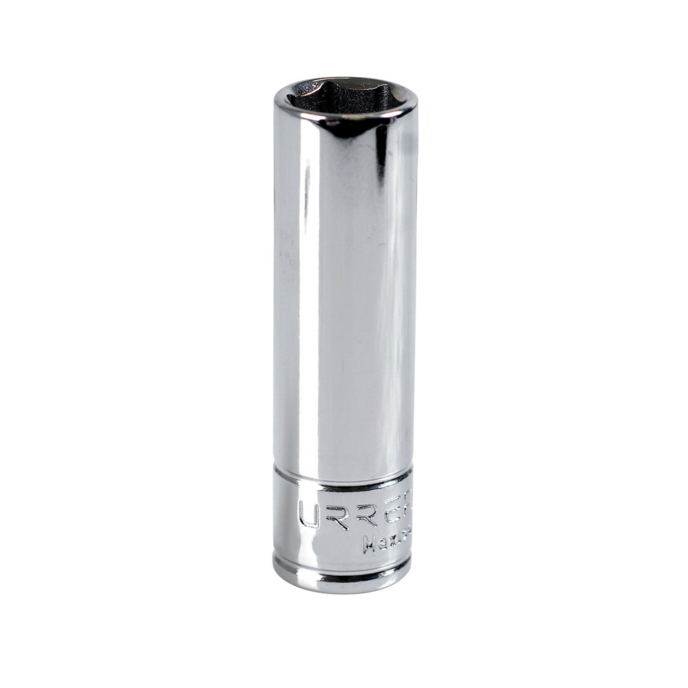 DADO LARGO EN PULGADAS CUADRO DE 3/8", 6 PUNTAS, 9/16" URREA