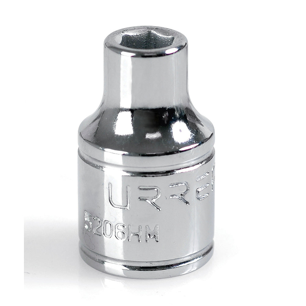DADO MÉTRICO CUADRO DE 3/8", 6 PUNTAS, 6 MM URREA