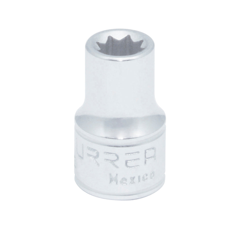 DADO EN PULGADAS CUADRO DE 3/8", 8 PUNTAS, 7/16" URREA