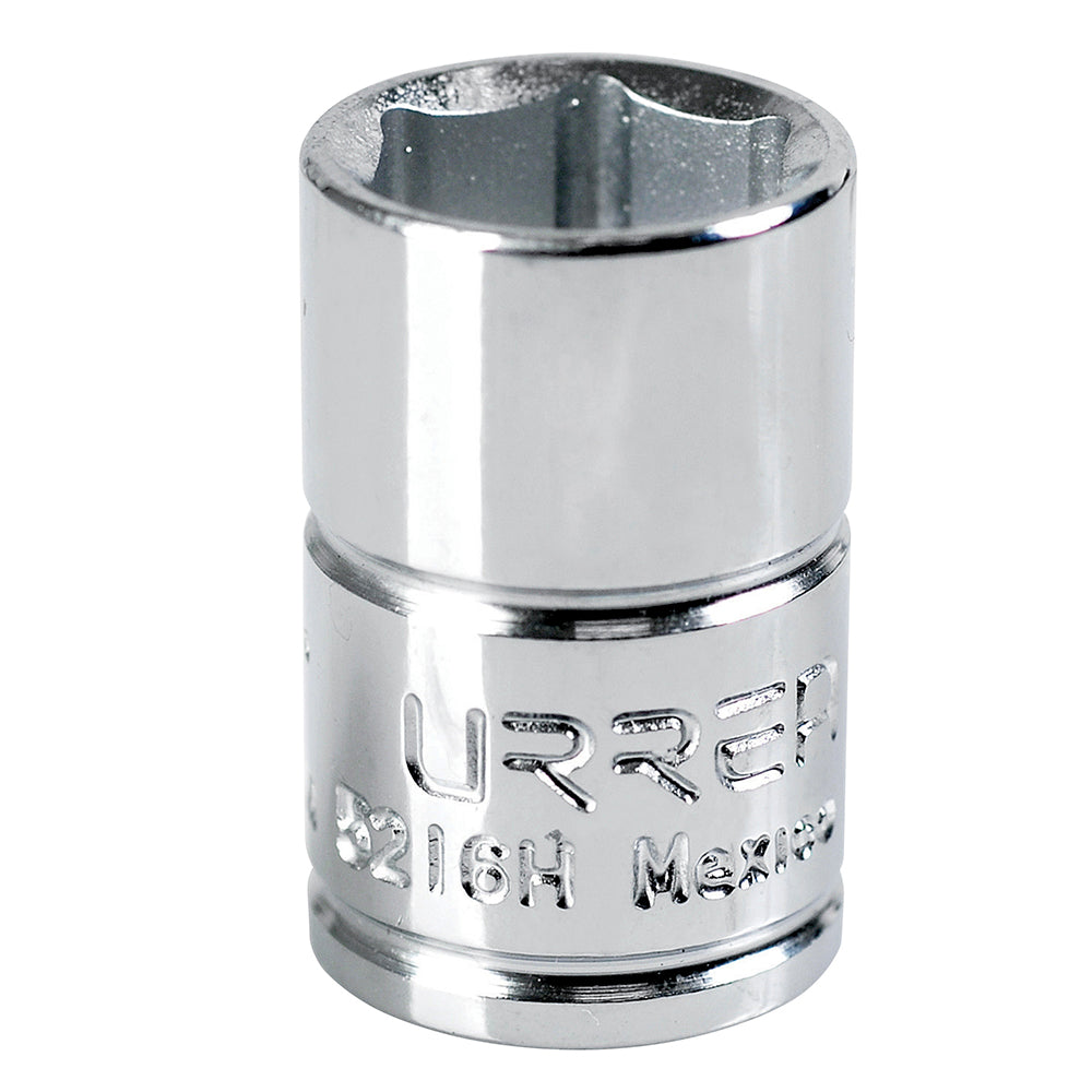 DADO EN PULGADAS CUADRO DE 3/8", 6 PUNTAS, 1/2" URREA