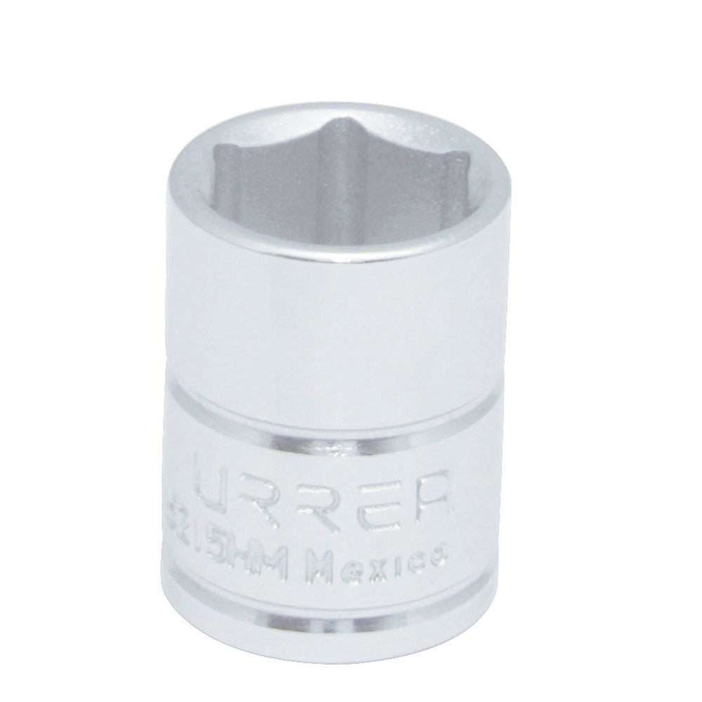 DADO MÉTRICO CUADRO DE 3/8", 6 PUNTAS, 22 MM URREA
