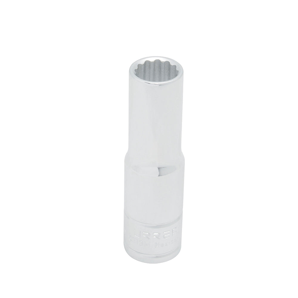 DADO LARGO MÉTRICO CUADRO DE 1/2", 12 PUNTAS, 12 MM URREA