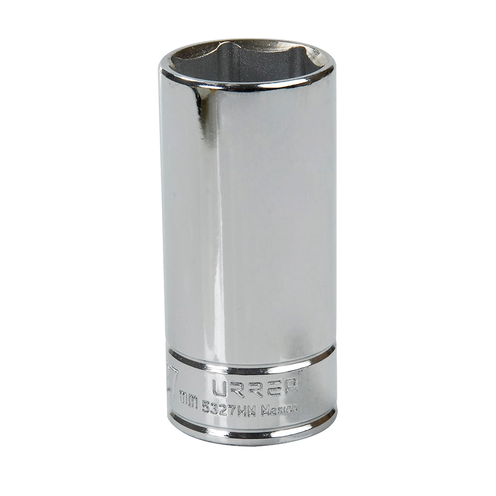 DADO LARGO MÉTRICO CUADRO DE 1/2", 6 PUNTAS, 27 MM URREA