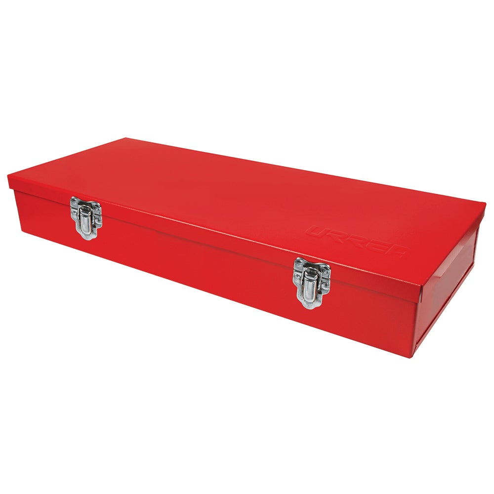 CAJA METÁLICA USOS MÚLTIPLES ROJA 14" X 6" X 2" URREA