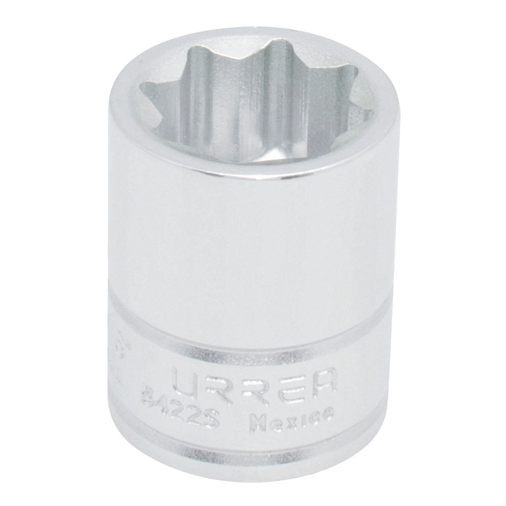 DADO EN PULGADAS CUADRO DE 1/2", 8 PUNTAS, 11/16" URREA