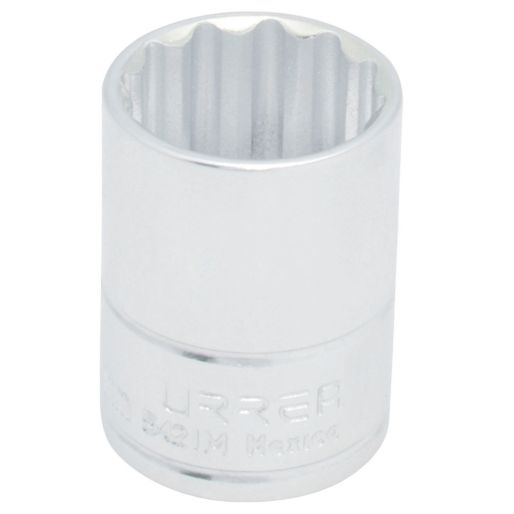DADO MÉTRICO CUADRO DE 1/2", 12 PUNTAS, 29 MM URREA