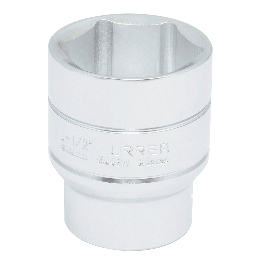 DADO EN PULGADAS CUADRO DE 1/2", 6 PUNTAS, 1-7/16" URREA