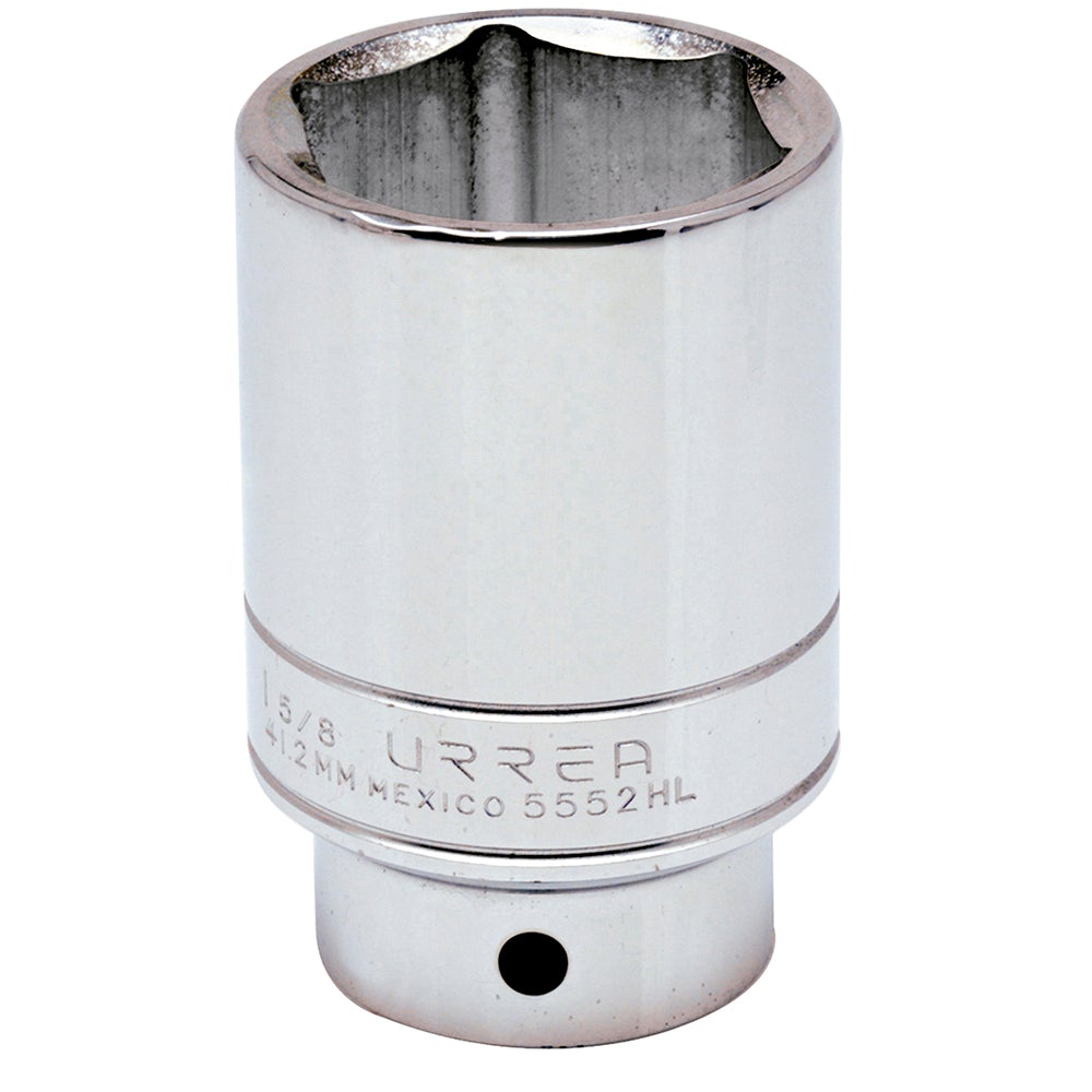 DADO LARGO EN PULGADAS CUADRO DE 3/4", 6 PUNTAS, 1-5/8" URREA