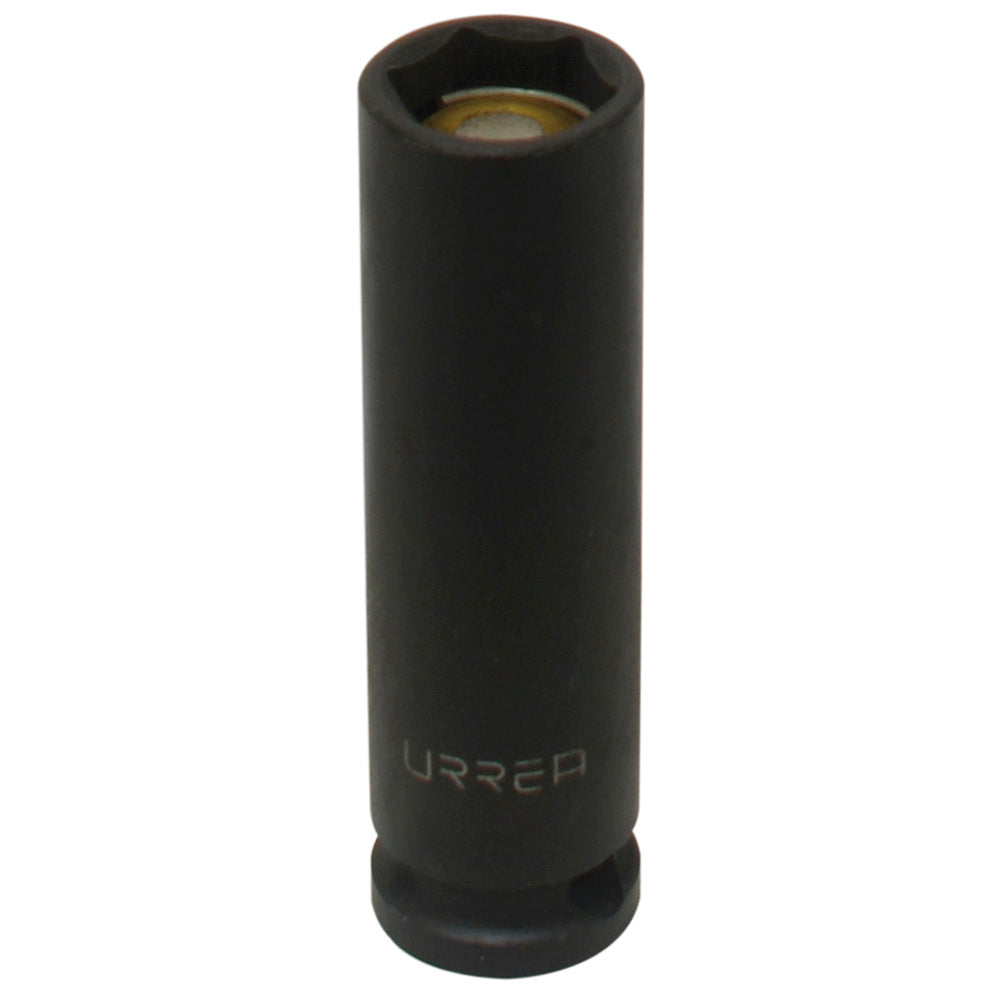 DADO DE IMPACTO LARGO CON IMÁN MÉTRICO CUADRO DE 3/8", 6 PUNTAS, 13 MM URREA