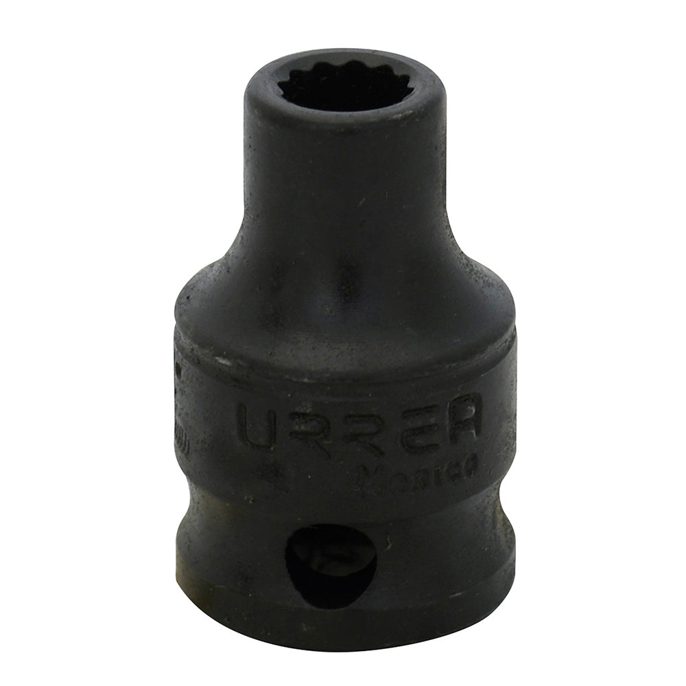 DADO DE IMPACTO EN PULGADAS CUADRO DE 3/8", 12 PUNTAS, 5/16" URREA