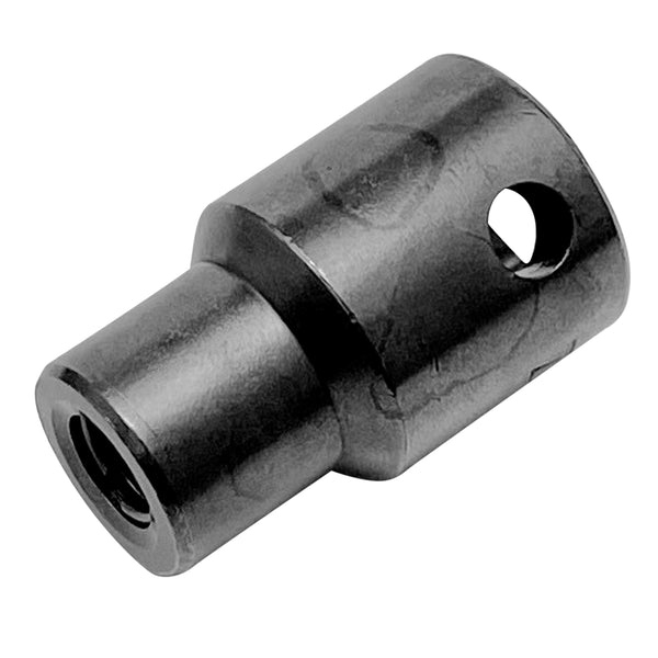 ADAPTADOR DE IMPACTO CON BARRENO PASADO PARA PUNTAS HEXAGONALES 5/16", CUADRO 3/8" URREA