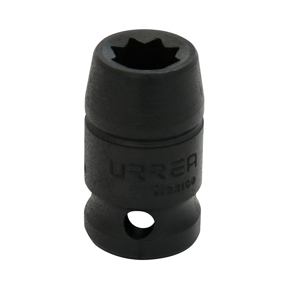 DADO DE IMPACTO EN PULGADAS CUADRO DE 1/2", 8 PUNTAS, 7/16" URREA
