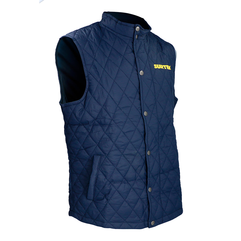 CHALECO CAPITONADO COLOR AZUL TALLA G SURTEK