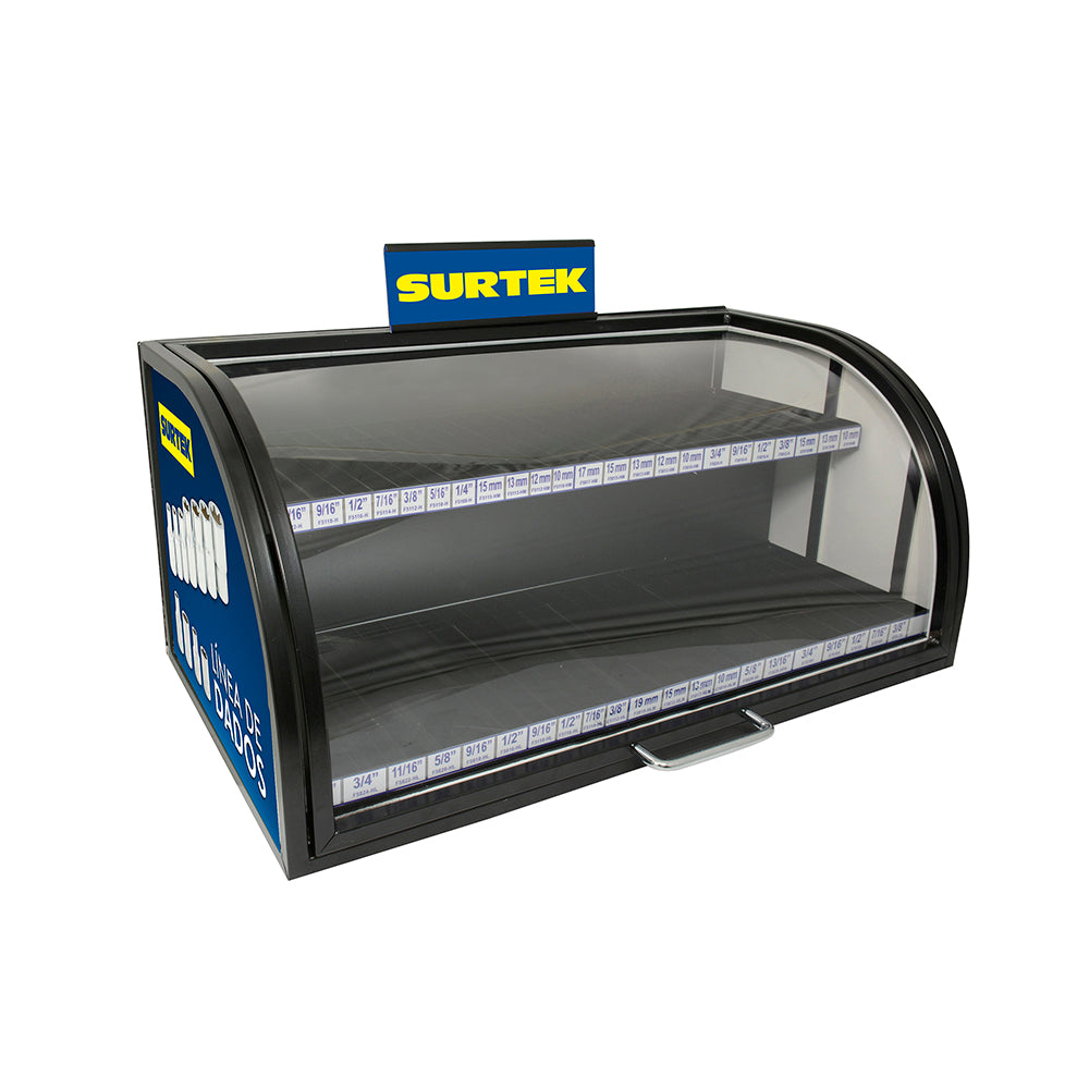 RACK DESPACHADOR PARA MOSTRADOR PARA DADOS 63.5 X 30.5 X 32.3 CM SURTEK