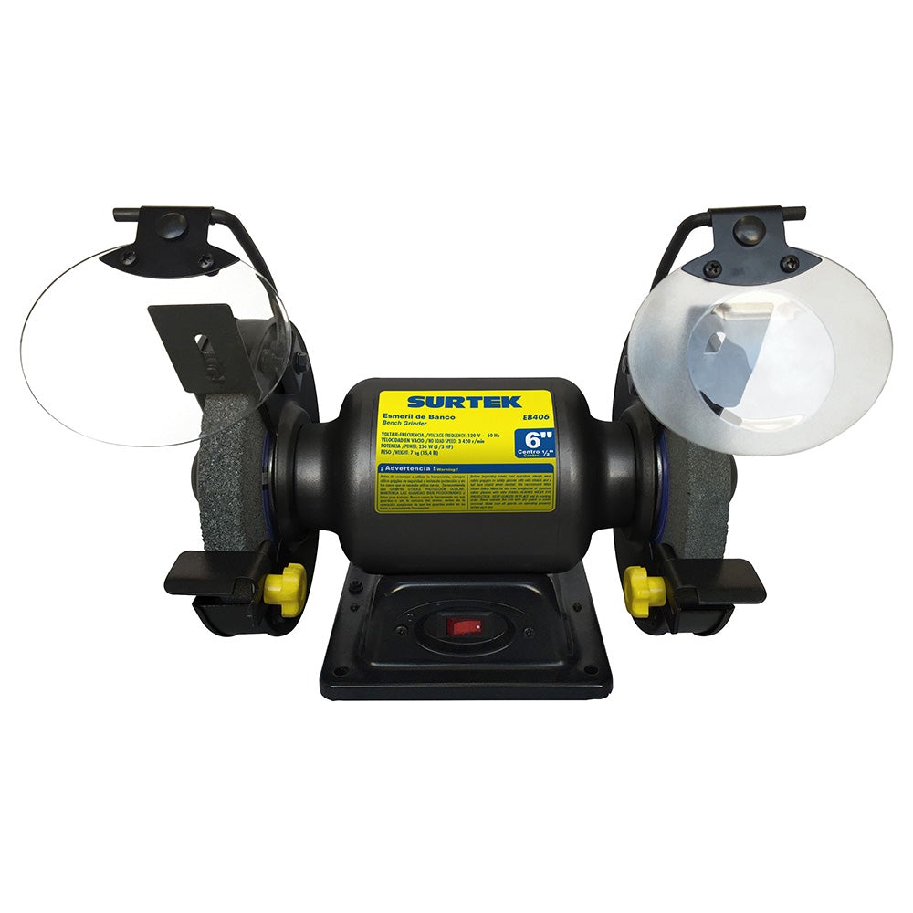 ESMERIL DE BANCO 6" 1/3 HP 120 V SURTEK
