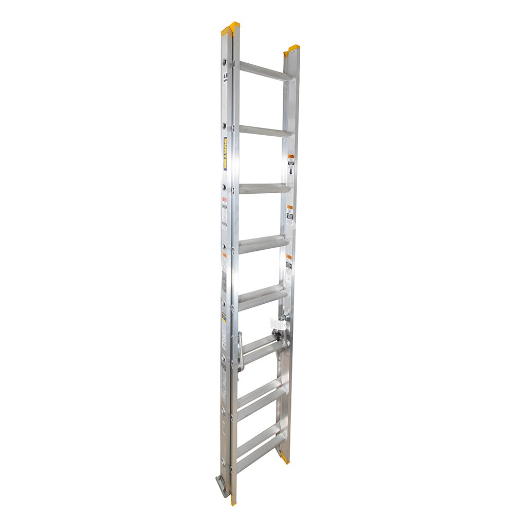 ESCALERA DE EXTENSIÓN TIPO 3 DE ALUMINIO CON 16 PELDAÑOS SURTEK