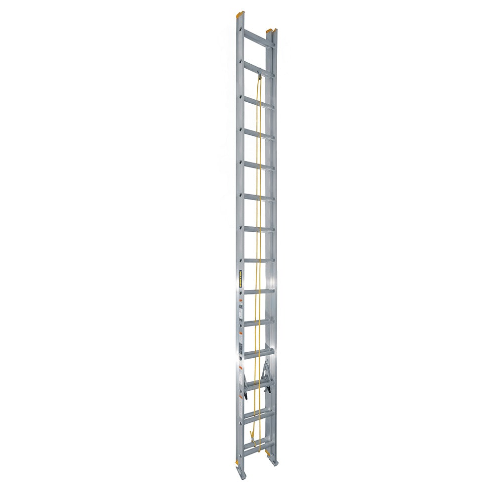 ESCALERA DE EXTENSIÓN TIPO 3 DE ALUMINIO CON 28 PELDAÑOS SURTEK