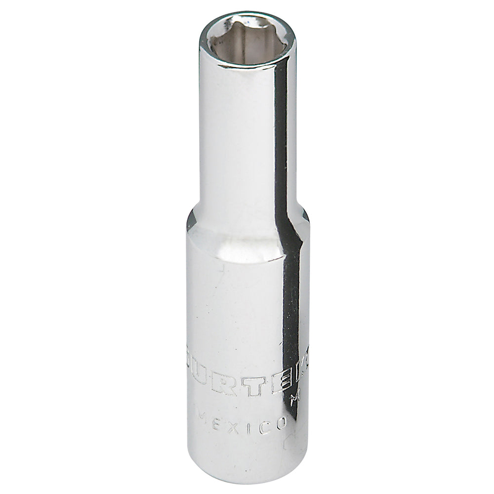 DADO LARGO EN PULGADAS CUADRO DE 1/4", 6 PUNTAS, 1/4" SURTEK