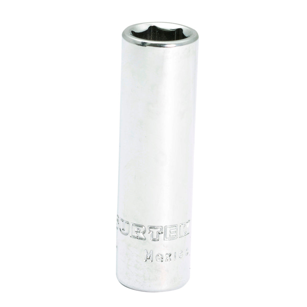 DADO LARGO EN PULGADAS CUADRO DE 1/4", 6 PUNTAS, 11/32" SURTEK