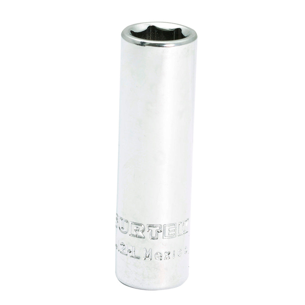 DADO LARGO EN PULGADAS CUADRO DE 1/4", 6 PUNTAS, 3/16" SURTEK