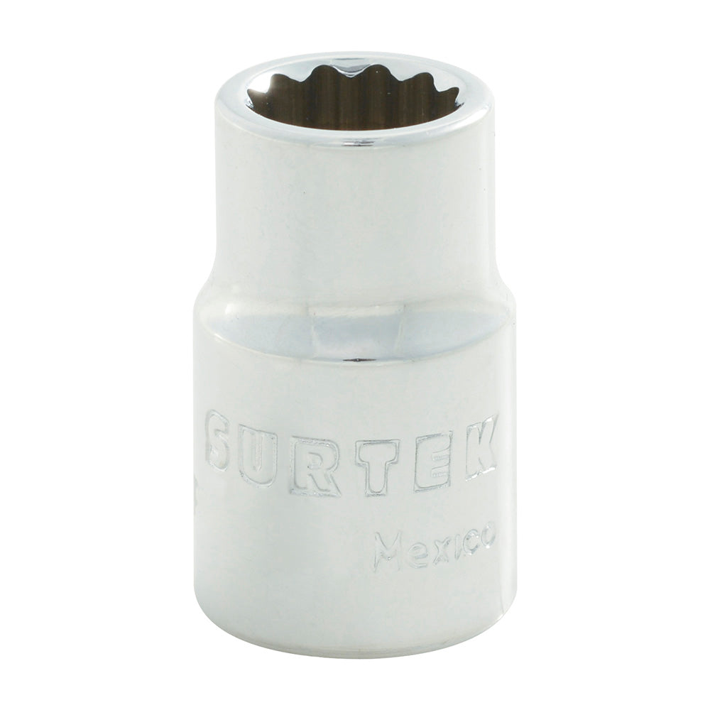 DADO EN PULGADAS CUADRO DE 3/8", 12 PUNTAS, 5/16" SURTEK