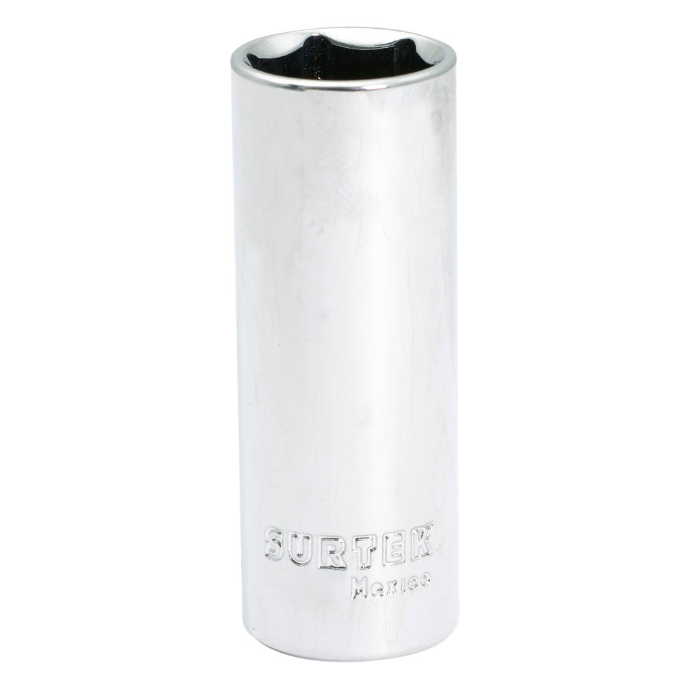 DADO LARGO EN PULGADAS CUADRO DE 3/8", 6 PUNTAS, 11/16" SURTEK