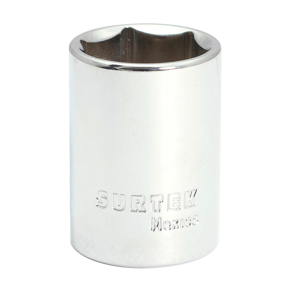 DADO EN PULGADAS CUADRO DE 1/2", 6 PUNTAS, 1-1/4" SURTEK