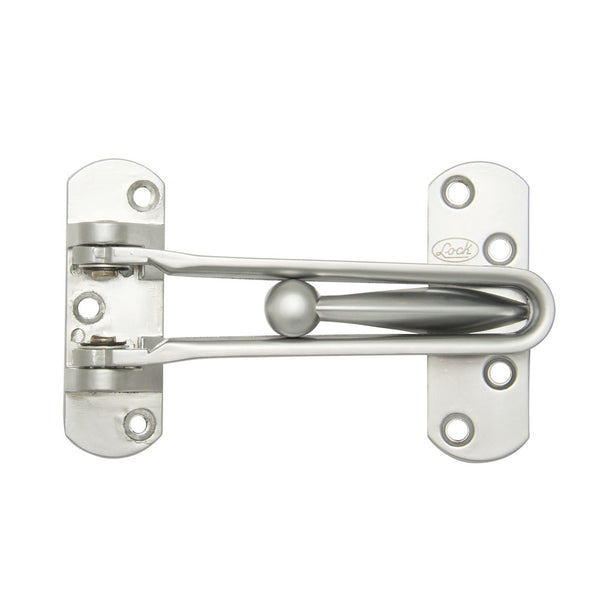 ACCESORIO DE SEGURIDAD PARA PUERTA ACABADO CROMO SATINADO LOCK