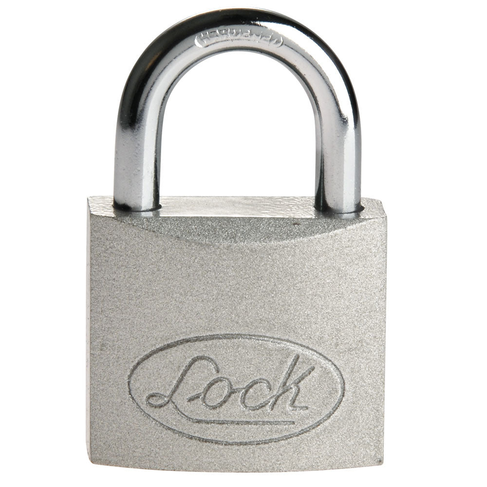 CANDADO DE ACERO LARGO 38 MM, LLAVE ESTÁNDAR, EN CAJA LOCK