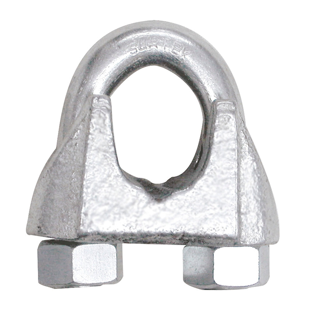 PERRO DE HIERRO MALEABLE PARA CABLE DE ACERO 3/8" SURTEK