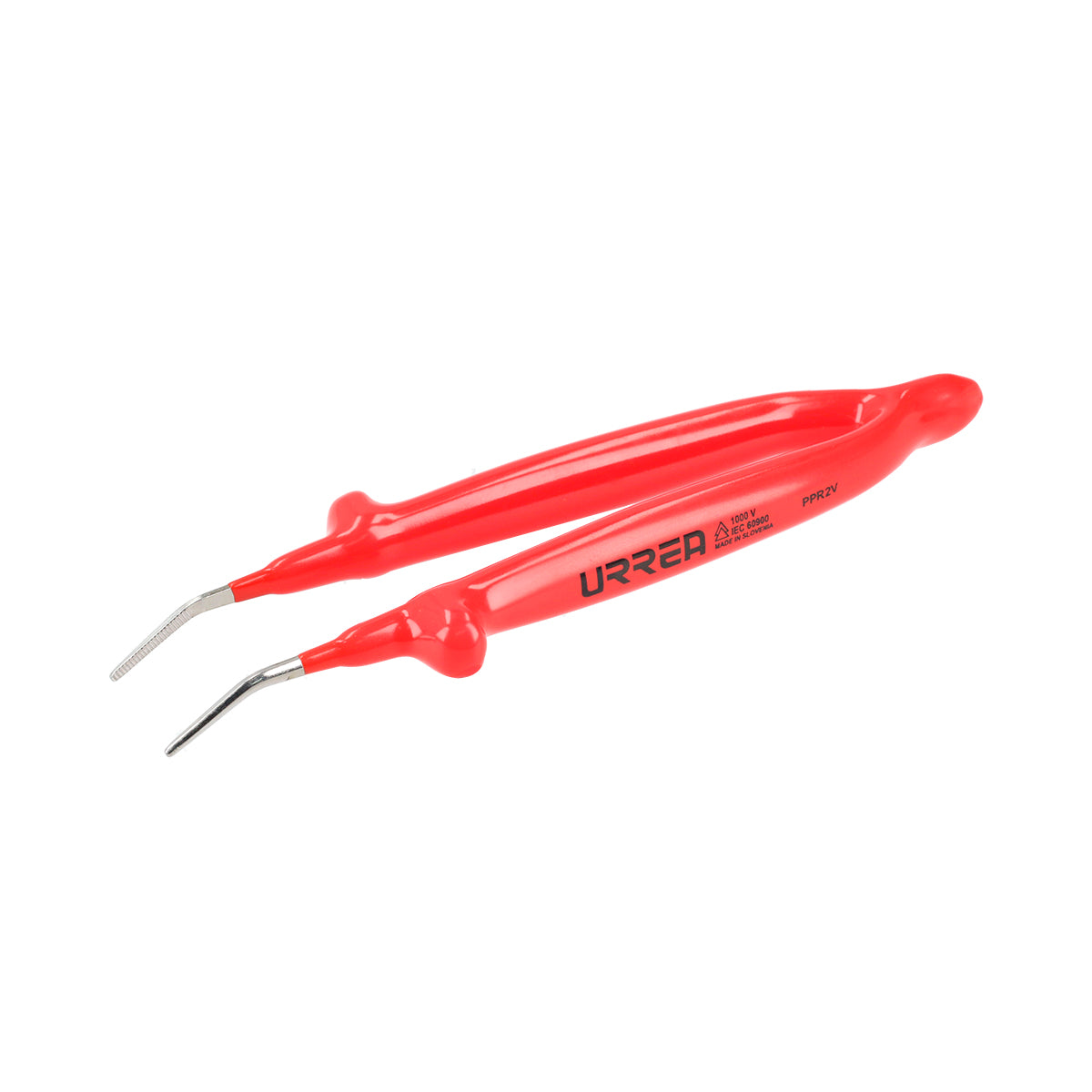 PINZA DE PRECISIÓN DE 1000 V DE 5-9/32" PUNTA CURVA URREA