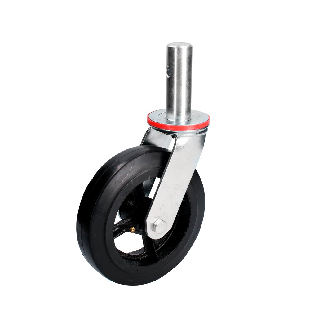 RODAJA DE HULE PARA ANDAMIO 8" SURTEK