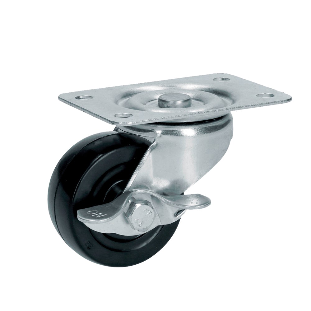 RODAJA DE HULE GIRATORIA CON FRENO 2-1/2" SURTEK