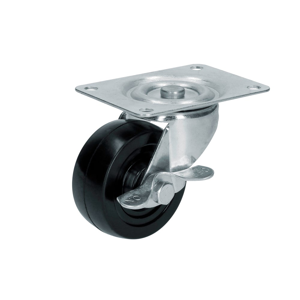 RODAJA DE HULE GIRATORIA CON FRENO 3" SURTEK