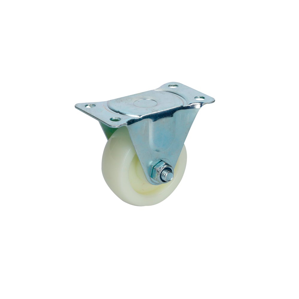 RODAJA DE POLIPROPILENO BLANCA FIJA 3" SURTEK