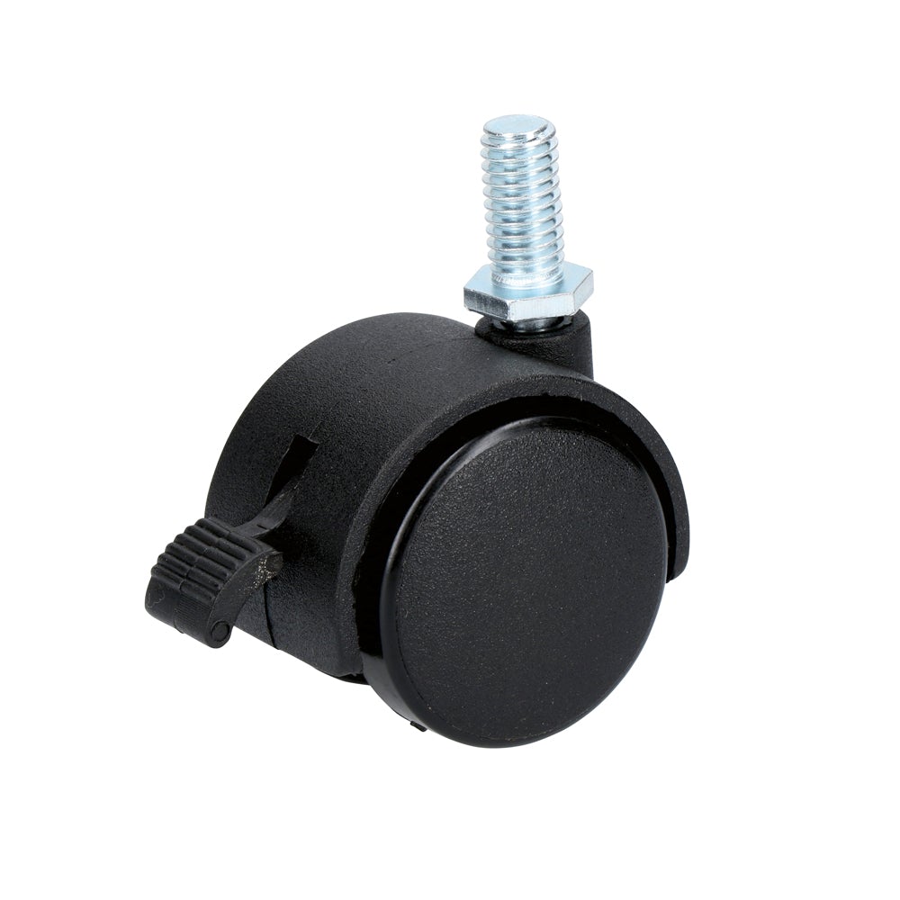 RODAJA TIPO YOYO DE ESPIGA CON ROSCA Y FRENO 40 MM SURTEK