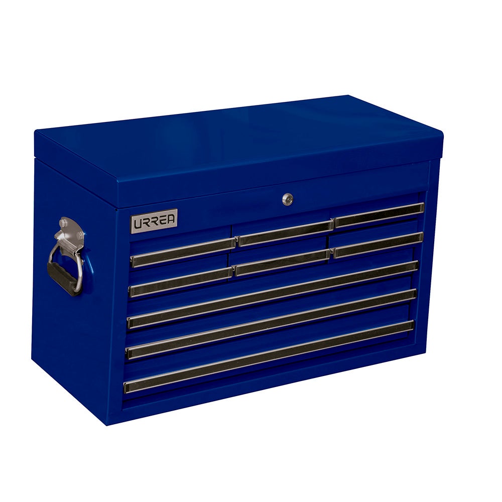 GABINETE SUPERIOR 9 GAVETAS 27" AZUL SERIE X URREA